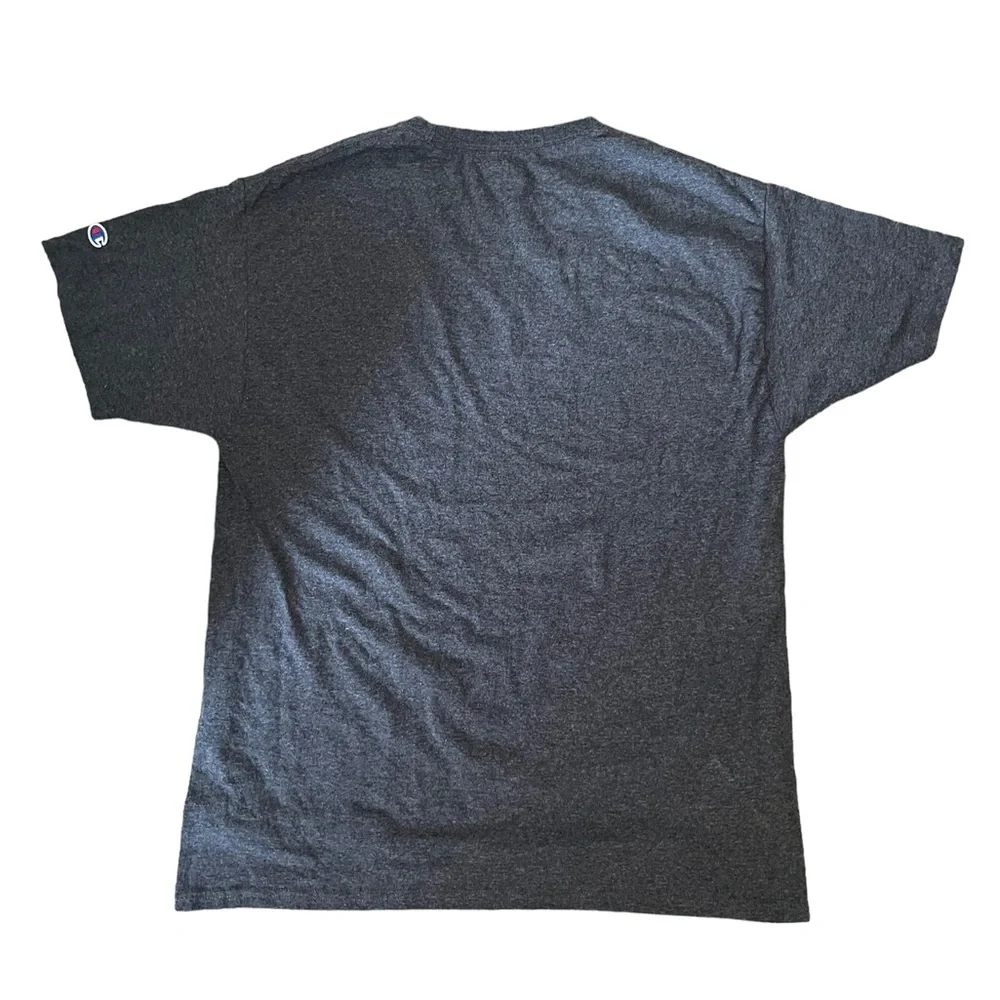 Champion Authentic Athleticwear Grey Mens T-shirt Size Large American Theme Mens - Picture 7 of 9